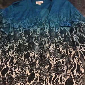 Calvin Klein long sleeve blouse